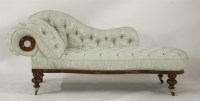 Lot 1512 - A Victorian large chaise longue