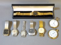 Lot 61 - A collection of wristwatches