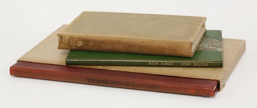 Lot 327 - GREGYNOG PRESS:
1.  Blair Hughes-Stanton (Illustrator): The Revelation of Saint John the Divine.  The Gregynog Press