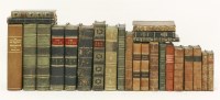 Lot 149 - BINDING: Approximately twenty-five leather bound volumes
