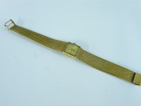 Lot 59 - A ladies 9ct gold Centaur mechanical bracelet watch