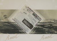 Lot 285 - Michael Rothenstein RA (1908-1993) 'RUSH' Screenprint