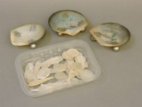 Lot 139 - Mother of pearl counters