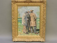 Lot 547 - Malcolm Coward
RACEGOERS
Signed with initials