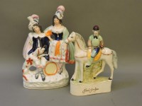 Lot 245 - A Staffordshire musical group