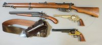 Lot 383 - A replica Lee Enfield .303 rifle