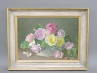 Lot 517 - Gerald Norden (1912-2000)
'MIXED ROSES IN A DISH'
Signed and dated '96 l.l.