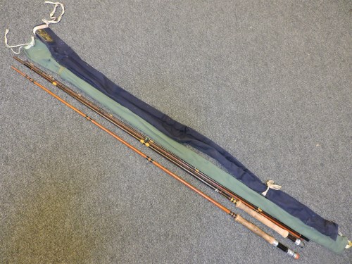 Lot 279 - Two two-piece vintage fly rods