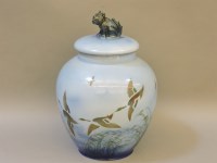 Lot 432 - A 1940s Sylvac pottery jar and cover