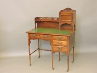 Lot 695 - An Edwardian ladies mahogany writing desk