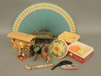 Lot 291 - A box of various old toys