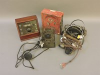 Lot 311 - Three boxes of old headphones