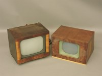 Lot 439 - A Pye television set in wooden cabinet