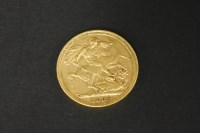Lot 34 - A full sovereign