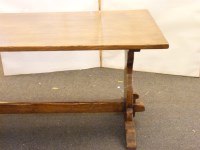 Lot 641 - An early 20th century refectory table