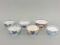 Lot 234 - Five 18th century tea bowls