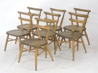 Lot 680 - Seven Ercol child's chairs