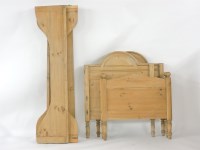 Lot 612 - Two pine single beds