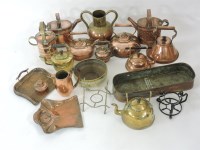 Lot 388 - A collection of brassware