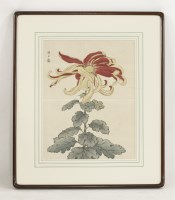 Lot 1330 - (WH) Hasegawa Keik (Japanese)
'100 CHRYSANTHEMUMS'
Woodblock print
30 x 20cm;
and another (2)