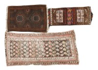 Lot 1435 - (WH) An Afghan saddlebag