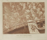 Lot 236 - After Walter Richard Sickert (1860-1942)   (WH)
'THE OLD MIDDLESEX'
Etching printed in sanguine