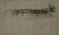 Lot 235 - James Abbott MacNeill Whistler (1834-1903)    (WH)
'THE LITTLE PUTNEY