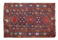 Lot 444 - A Kazak rug