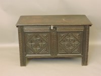 Lot 600 - A late 17th/early 18th century coffer