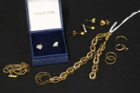 Lot 8 - Assorted gold items