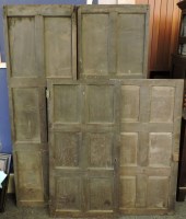 Lot 586 - Four large 17th century panels