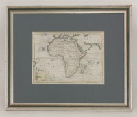 Lot 7 - MAPS:
1.  Map of Africa.  Hand coloured; nd
