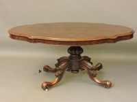 Lot 664B - A Victorian mahogany centre table