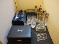 Lot 345 - Various Waterford crystal and further glass