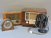 Lot 387 - Two mid 20th century HMV and Pye radios