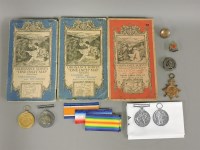 Lot 151 - A WWI trio of medals