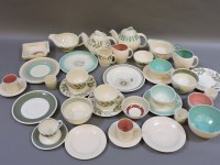 Lot 321 - A Susie Cooper 'Everlasting Life' part teaset