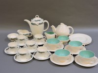 Lot 353 - A Susie Cooper six place coffee set