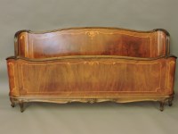 Lot 664E - An early 20th century French double bed