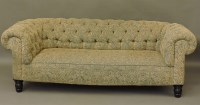 Lot 710 - A Victorian chesterfield settee