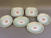 Lot 298 - Six Royal Worcester dishes