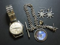 Lot 94 - A gentleman's stainless steel Omega mechanical watch