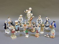 Lot 175 - Various Continental porcelain figures