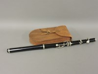 Lot 119 - A flute