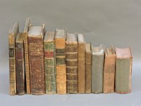 Lot 381 - Various small leather bound books