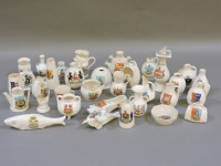 Lot 181 - A large quantity of W H Goss crested china