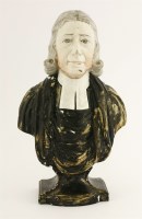 Lot 26 - A Bust of the Reverend John Wesley