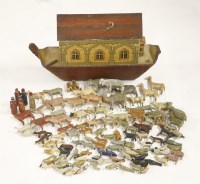 Lot 202 - A pine Noah's Ark