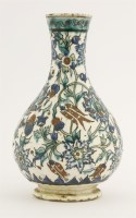 Lot 58 - An Iznik Bottle Vase
