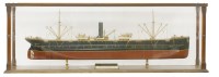 Lot 134 - A fine shipbuilder's model for the turret deck steamer 'Blake'